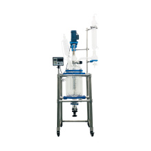 Manufacturer Direct Selling 10L Chemical Lab Equipment Jacketed Glass Reactor